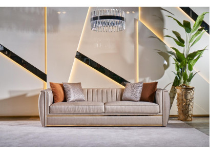 Luxus Dreisitzer Sofa 3 Sitzer Sofas Design Modern Design Möbel Neu