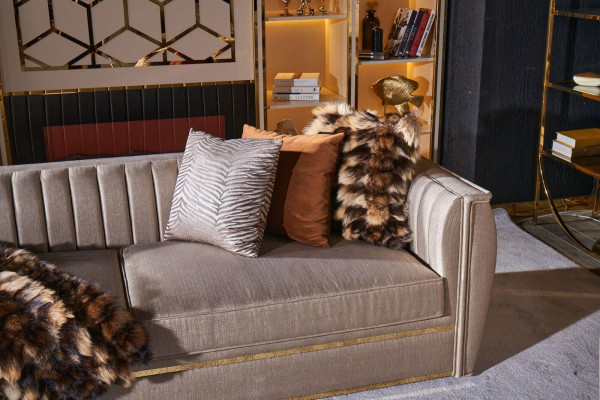 Luxus Dreisitzer Sofa 3 Sitzer Sofas Design Modern Design Möbel Neu