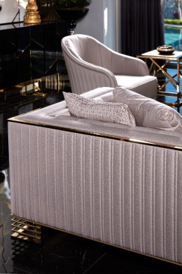 Sofa 3 Sitzer Modern Couch Polster Sofas Design Sofa Dreisitzer Sitz Pohovka 3 Místná Moderní Pohovka Potahové Pohovky Design Pohovka Trojmístný Sedák