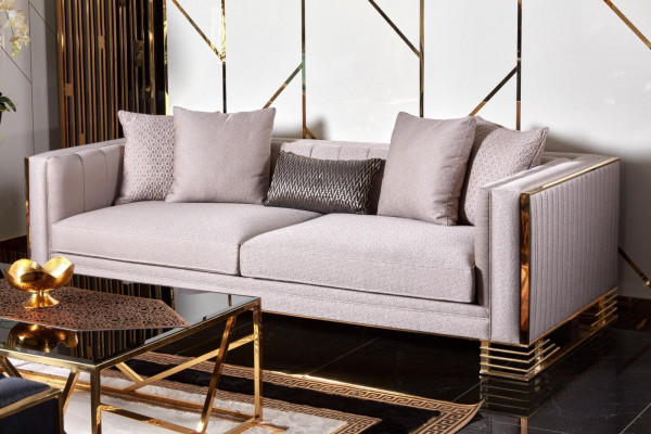 Sofa 3 Sitzer Modern Couch Polster Sofas Design Sofa Dreisitzer Sitz Pohovka 3 Místná Moderní Pohovka Potahové Pohovky Design Pohovka Trojmístný Sedák