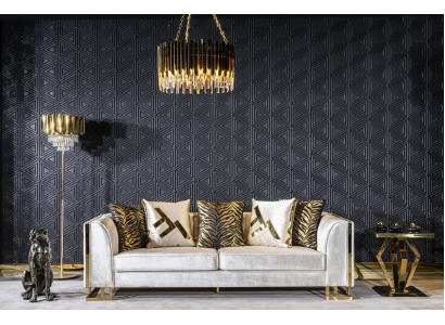 Sofa 3 Sitz Sofas Sitz Design Couch Dreisitzer Luxus Möbel Stil Modern ==> Pohovka 3 sedací pohovky Design Pohovka Třísedák Luxus Nábytek Styl Moderní