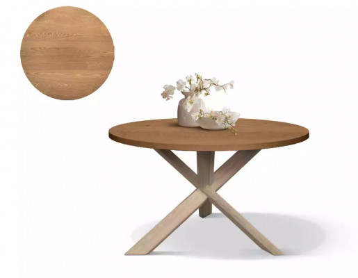 Kolekce kuchyňský stůl, jídelní stůl, barevný stůl Braun, moderní styl, dřevo 140cm.