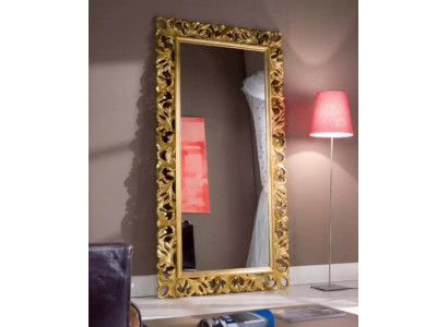 Klasický design zrcadlo obývací pokoj komoda luxusní dřevěný rám Nový