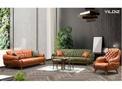 Sofa set 3+3 místná sofa pohovky Sofy luxusní skupina 2 kusy