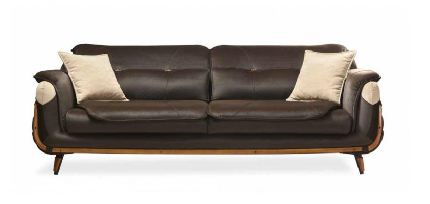 Sofa Obývací pokoj Nábytek Třímístná sedačka Pohovky Klasický textilní gauč Luxusní