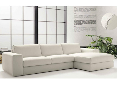 Italský nábytek ve stylu sofa čalouněná pohovka Alfitalia pohovky z rohových částí nábytek