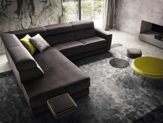 Designové sedací soupravy Rozkládací sedací soupravy L-tvar Rozkládací sedací soupravy Vysoká kvalita Exkluzivní Moderní