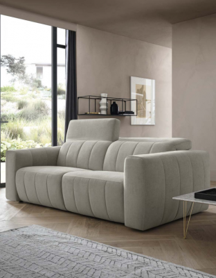 Sofa Pokoj Nábytek Šedá Sedadlo Třísedák Pohovka Potah Design Sofa Moderní 3-sedadlo