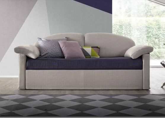 Design Sofa 3 Sitzer Couch Polster Luxus Textil Zweifarbig Italienische Möbel  Designová pohovka 3místná sedačka čalouněná luxusní textil dvoubarevná italský nábytek