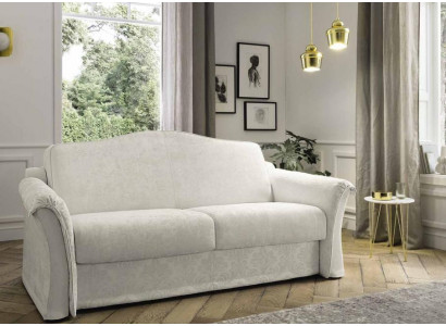 Dvoused Textilní pohovka Italský nábytek Obývací pokoj Designové pohovky 2 osoby Nový