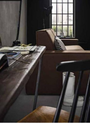 Rozkládací pohovka, 2místná pohovka, textilní pohovka do obývacího pokoje italský nábytek nový