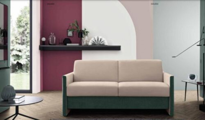 Sofa 3-místná sedačka Pohovka Polser Sedadlo Třímístný Alfitalia Sofy Pohovky Textilní