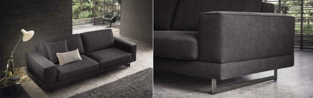 Luxus obývací nábytek Sedací souprava Sofa 3 Místná Moderní Pohovka Italský nábytek alfitalia