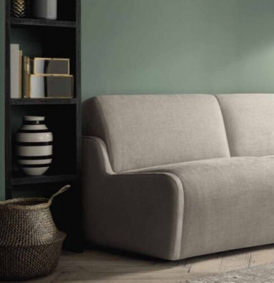 Obývací krajina Relax Italský nábytek Sedací design Couch Lounge Samt sofa 2sedadlovací