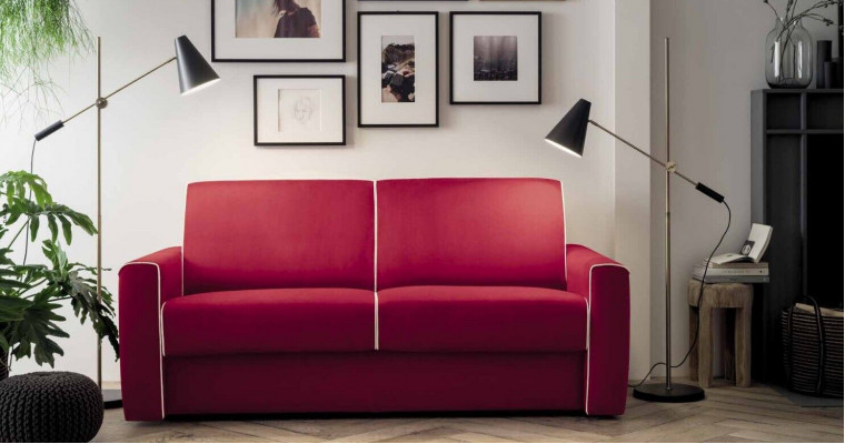 Sofa Dvousedadlo Textilní Sedací Souprava 2 Místná Italský Nábytek Designová Sedací Souprava Obývací Soupravy