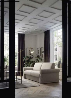 Obývací pokoj Design Pohovky Potahové Pohovky Dvojsedačky Textilní Pohovka 2 Místná Nová