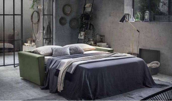 Design Šedá Pohovka 3místná Moderní Látka Pohovka Příčné Pohovky Luxusní alfitalia