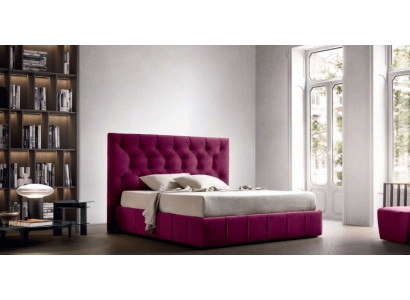 Manželské postele Beige 200x200 Ložnice Textilie Hotelová postel Polstrování Design Luxus