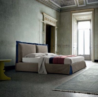 Italská moderní manželská postel Luxus spálňa nový luxusní design dvoulůžkový hotel