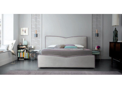 Manželská postel 200x200cm designová postel manželská postele Nový moderní hotel kůže látky