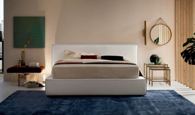 Italské designové postele ložnice postele textilie hotel luxusní nábytek
