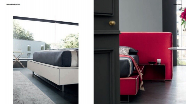Italské designové postele ložnice postele textilie hotel luxusní nábytek