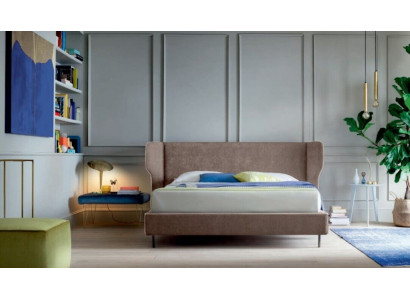 Ložnice Luxusní designová postel Dřevěná postel Postele 180x200cm Postele Dvojpostel Hotel