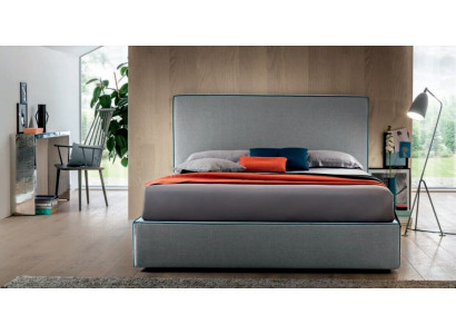 Luxusní postele Textil Hotel Potah sedadla Textil Italský designér postel Ložnice