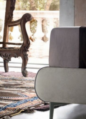 Lůžka Hotel Design Textilní Postel Dvojitá Italský Rám Lůžka Luxus Ložnice