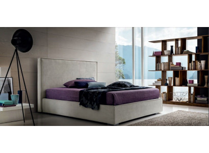 Postel 180x200 ložnice manželská lůžka luxusní hotelová postel dvoulůžko design dřevo moderní.