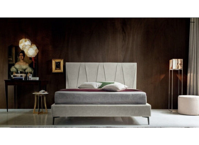 Luxusní hotelové postele ložnice textilie 140x200cm postel polštář design Itálie