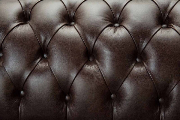Sofa 4 Sedací Chesterfield Pohovka Luxus 245cm Kožená Pohovka Nábytek