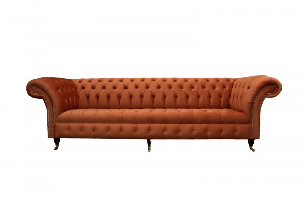 Britská Chesterfield pohovka Luxusní sofa design Gauč Klasická pohovka 4 místná