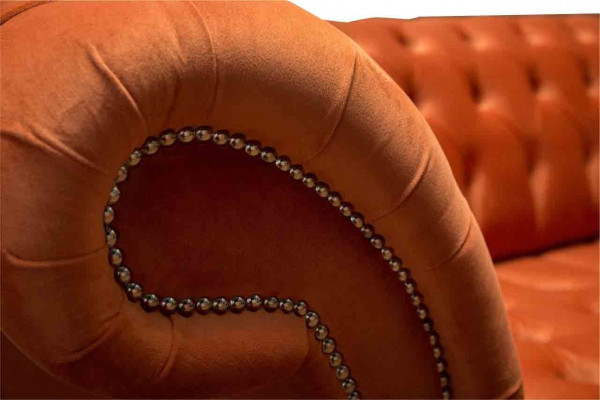 Britská Chesterfield pohovka Luxusní sofa design Gauč Klasická pohovka 4 místná