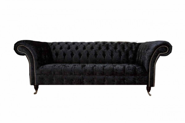 Sofa Luxus Textil Chesterfield Gauč Sofas Polstře Dvoumístný Gaučen