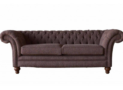 Velký Chesterfield anglický klasický styl Pohovka 3místná pohovka 230cm