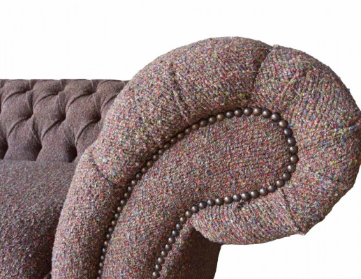 Velký Chesterfield anglický klasický styl Pohovka 3místná pohovka 230cm