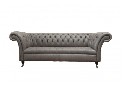 Seda Chesterfield anglický klasický styl Pohovka gauč 3M sedadla 230cm.