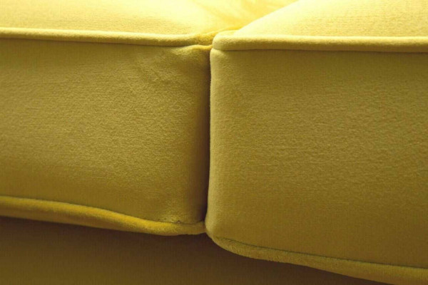 Textilová sedací souprava 3místná modrá látková designová pohovka 230cm Chesterfield sofa