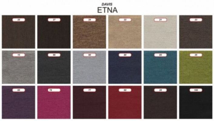 Textilová sedací souprava 3místná modrá látková designová pohovka 230cm Chesterfield sofa