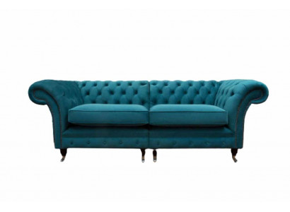 Design pohovka 3místná sedací souprava Chesterfield čalouněné pohovky obývací pokoj design