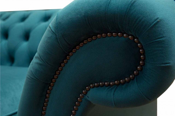 Design pohovka 3místná sedací souprava Chesterfield čalouněné pohovky obývací pokoj design
