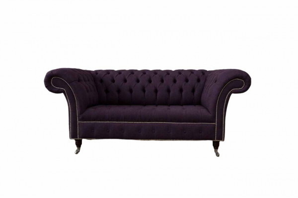 Sofa Polster Sofas Neu Sofa 2 Sitzer Design Chesterfield Stoff Couch Pohovka Dvojsedačka Pohovka Nová Pohovka Chesterfield Design Tkaninová Pohovka