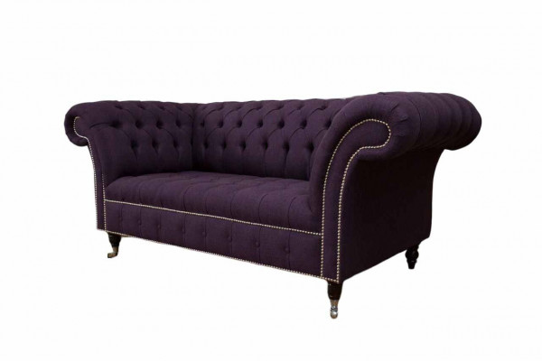 Sofa Polster Sofas Neu Sofa 2 Sitzer Design Chesterfield Stoff Couch Pohovka Dvojsedačka Pohovka Nová Pohovka Chesterfield Design Tkaninová Pohovka
