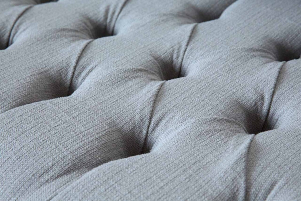 Chesterfield Luxus 2-sedadlové pohovka potah pohovka textilní látka Nová