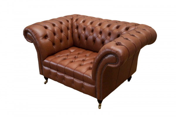 Chesterfield design látková pohovka křeslo 1,5m posed dvousedačky loungu