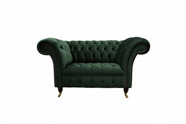 Křeslo design Relax Zelená textilie obývací pokoj potah sedadlo luxus jednosedadlo