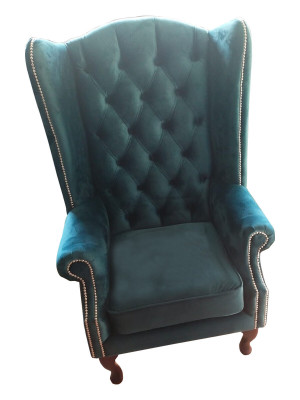 Ohrensessel Chesterfield Samt Jeden Luxus Sessel Pohovka Sofa