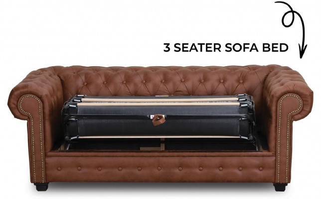 Schlafsofa Chesterfield Sofa s funkcí postele Pohovka potah nábytek Pohovky