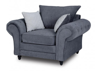 Televizní křeslo Chesterfield křeslo gauč Sofa čalouněný nábytek samet